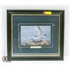 Image 1 : ROBERT BATEMAN FRAMED WALL HANGING 17.5" X 19.5"
