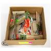 Image 1 : BOX WITH BRAND NEW FISHING TACKLE