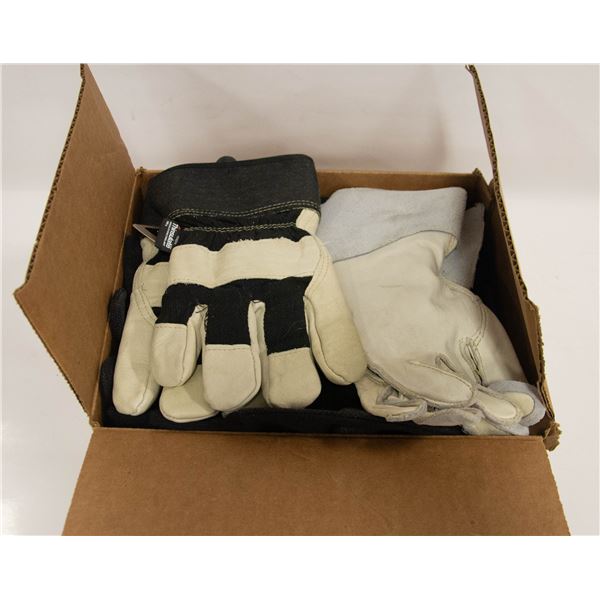 BOX OF ASSORTED GLOVES