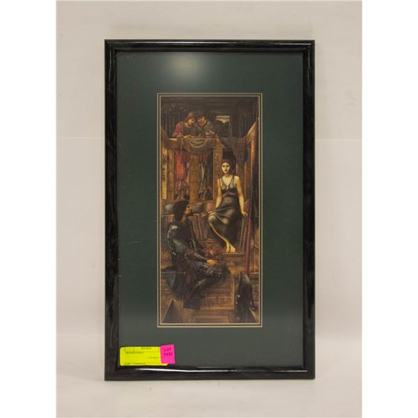 FRAMED PRINT 11.5" X 18.5"