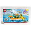 Image 1 : NEW LEGO FRIENDS SEA RESCUE BOAT #41734 W/ 717PC