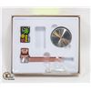 Image 1 : NEW HERBAL GLASS PIPE WITH GRINDER & SPOON