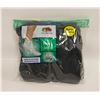 Image 1 : ANKLE SOCKS BLACK 6-12 SIZE 6-PACK FRUIT OF THE