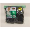 Image 1 : ANKLE SOCKS BLACK 6-12 SIZE 6-PACK FRUIT OF THE