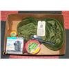 Image 1 : BOX WITH NEW CAMPING/OUTDOOR ACCESSORIES