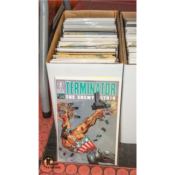 SHORT BOX OF COMIC BOOKS