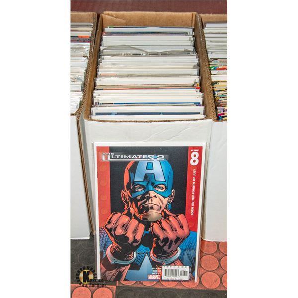 SHORT BOX OF COMIC BOOKS