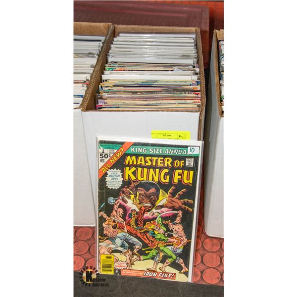 SHORT BOX OF COMIC BOOKS