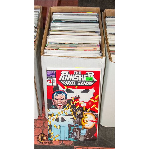 SHORT BOX OF COMIC BOOKS