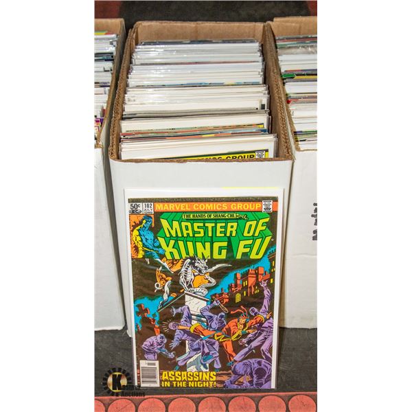 SHORT BOX OF COMIC BOOKS