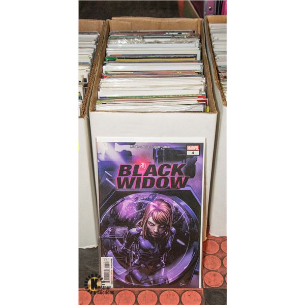 SHORT BOX OF COMIC BOOKS