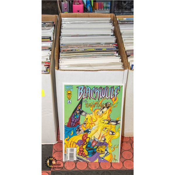 SHORT BOX OF COMIC BOOKS