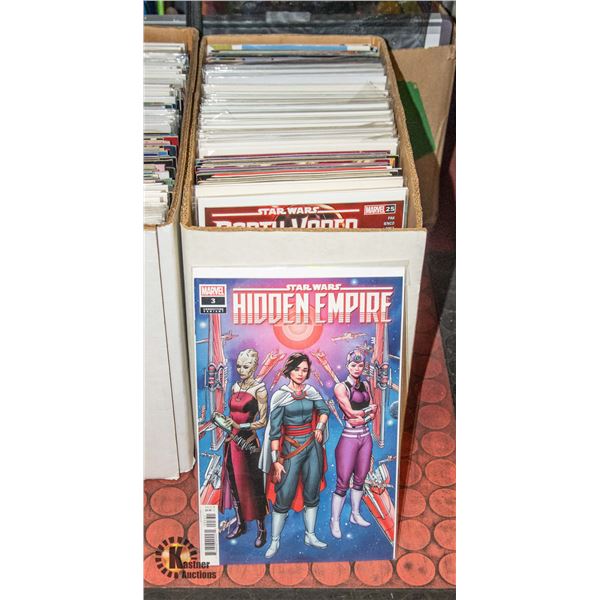 SHORT BOX OF COMIC BOOKS