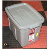 Image 1 : NEW RUBBERMAID 68 LITRE ROUGHNECK TOTE