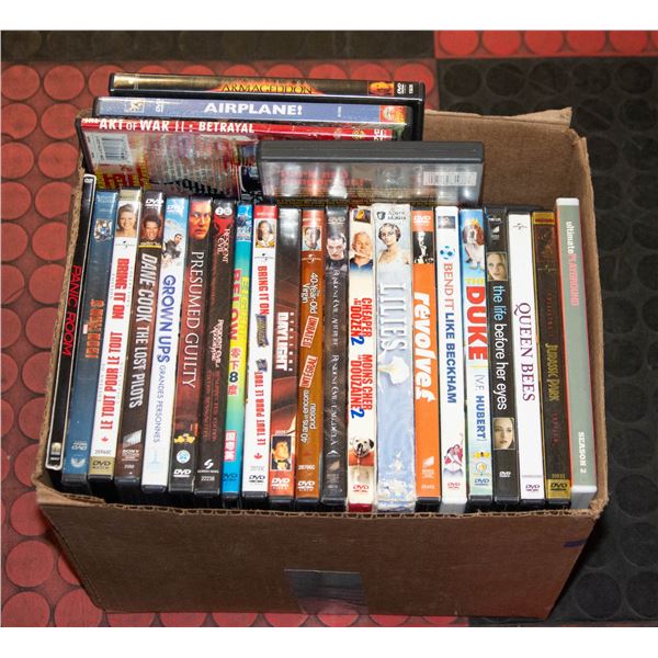 BOX WITH 50 DVDS