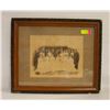 Image 1 : 19TH CENTURY FRAMED GROUP PHOTO 19.75" X 23.5"