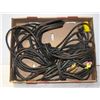 Image 1 : 2 LONG BLACK EXTENSION CORDS