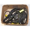 Image 1 : 2 LONG BLACK EXTENSION CORDS