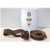 Image 1 : LEATHER KUNY'S TOOL BELT + 2 LEATHER