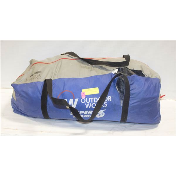 6 PERSON DOME TENT