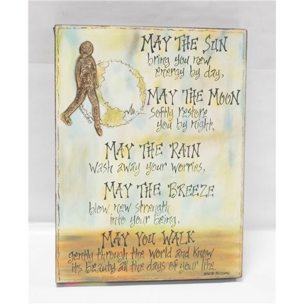 MAY THE SUN WALL HANGING