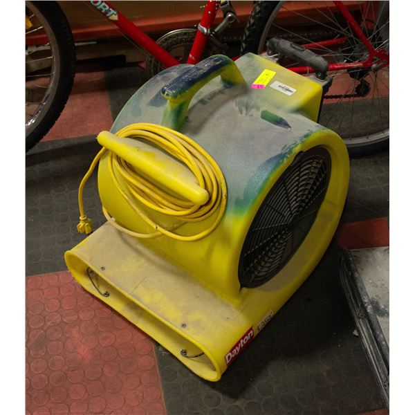 DAYTON 3 SPEED BLOWER FAN