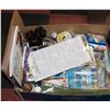 Image 1 : BOX OF CRAFT SUPPLIES