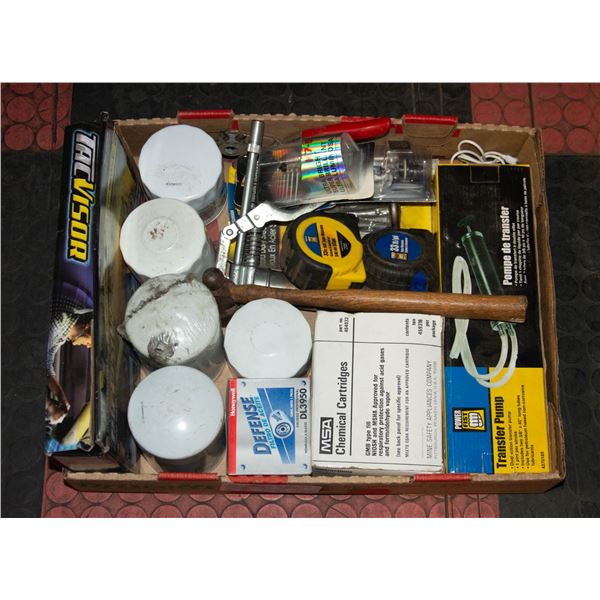 TRAY OF SHOP MISCELLANEOUS