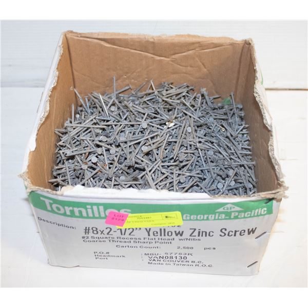 CASE OF 2 INCH NAILS