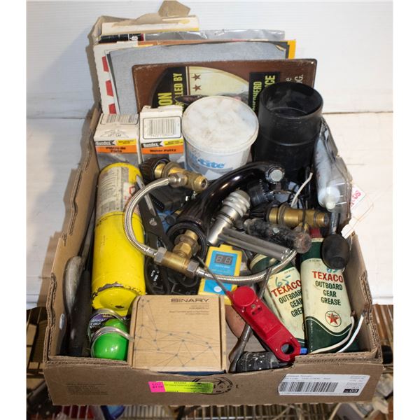 TRAY OF SHOP MISCELLANEOUS