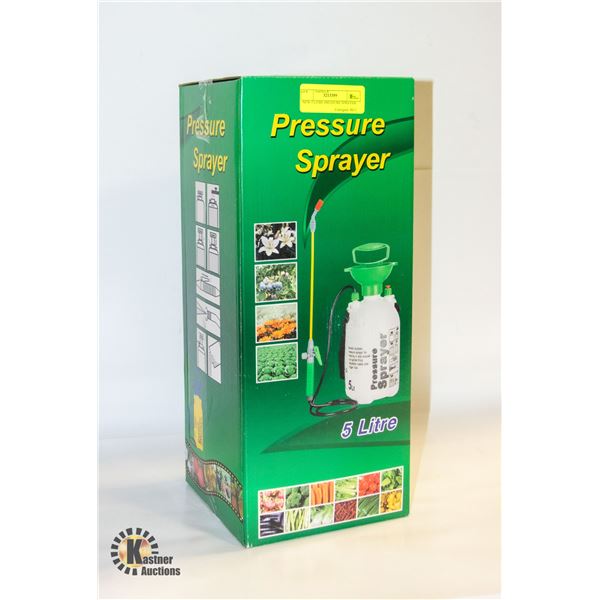 NEW 5 LITRE PRESSURE SPRAYER