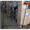 Image 1 : SINGLE/DOUBLE STEEL 4 WHEEL BEDFRAME