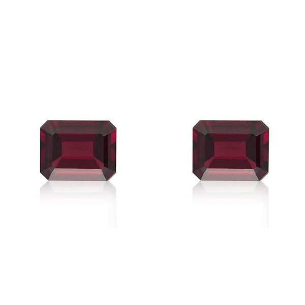 Natural Mozambique Garnet Pair - FL