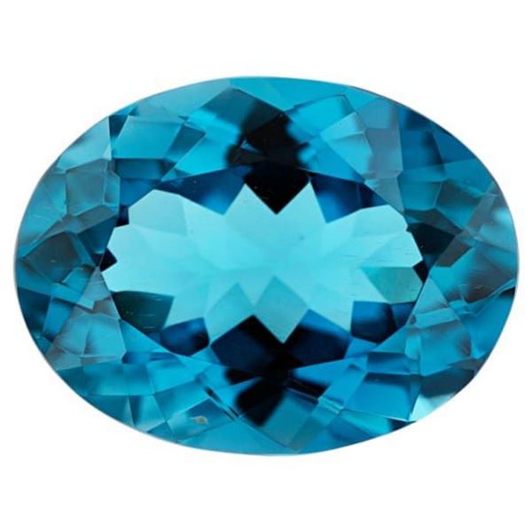 Natural London Blue Topaz 18 X 13 MM {Flawless-VVS}