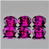 Image 1 : Natural Pink  Rhodolite Garnet 6 Pcs {Flawless-VVS1}