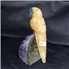 Image 4 : Natural Stone Handcarved Quartz Bird
