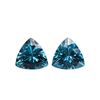 Image 1 : Natural London Blue Topaz Pair [Flawless-VVS]