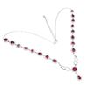 Image 3 : Natural Stunning  Red Ruby Necklace