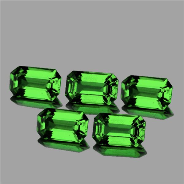 Natural Chrome Green Tsavorite Garnet {Flawless-VVS}