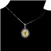 Image 1 : Natural Sapphire & Black Spinel Necklace