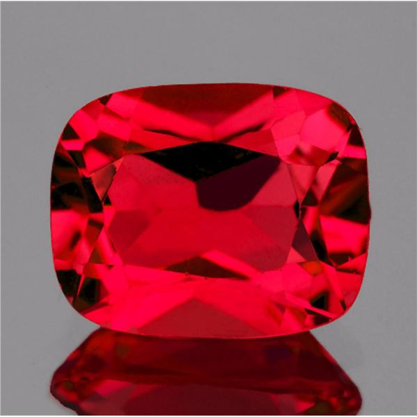 Natural Crimson Red Topaz {Flawless-VVS1}