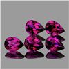 Image 1 : Natural  Rhodolite Garnet 5 Pcs {Flawless-VVS}