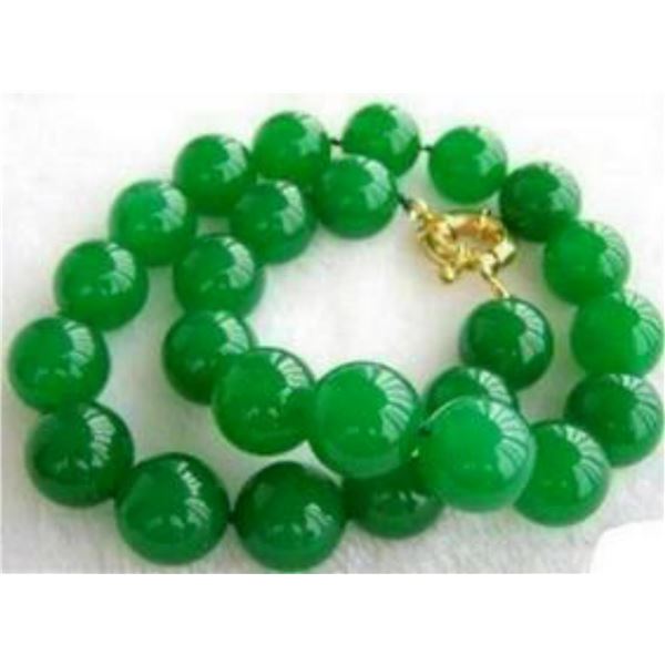 Green jade Quartz Necklace