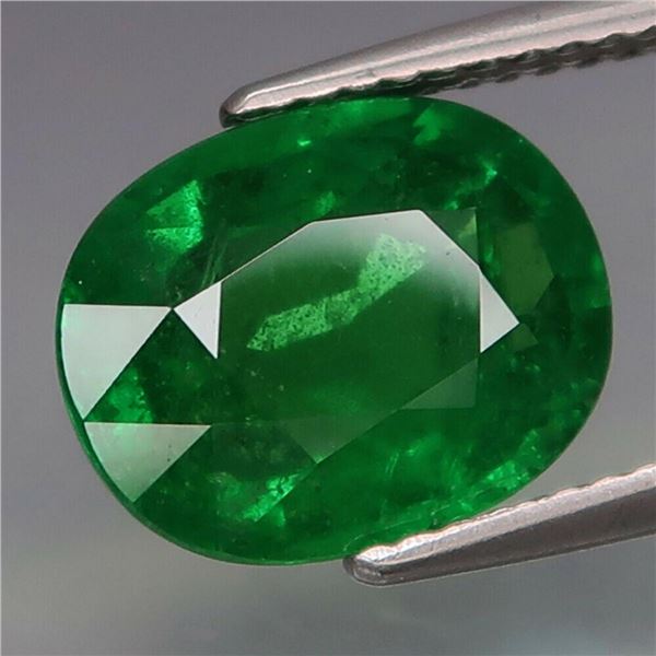 Natural Green Tsavorite Garnet 4.58 Cts - Untreated