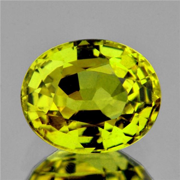 Natural Vivid Green Yellow Mali Garnet {Flawless-VVS1}