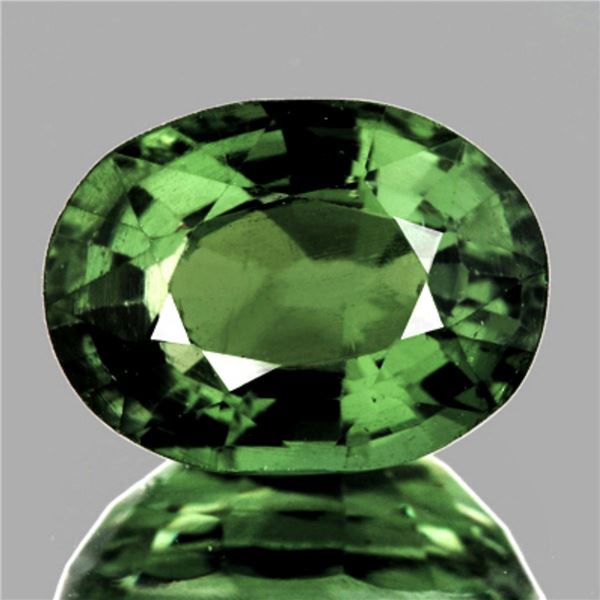 Natural Forest Green Sapphire 1.62 Cts {Flawless-VVS}