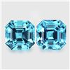 Image 1 : Natural Cambodian Blue Zircon Pair {Flawless-VVS1}