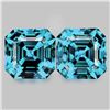 Image 1 : Natural Cambodian Blue Zircon Pair {Flawless-VVS1}