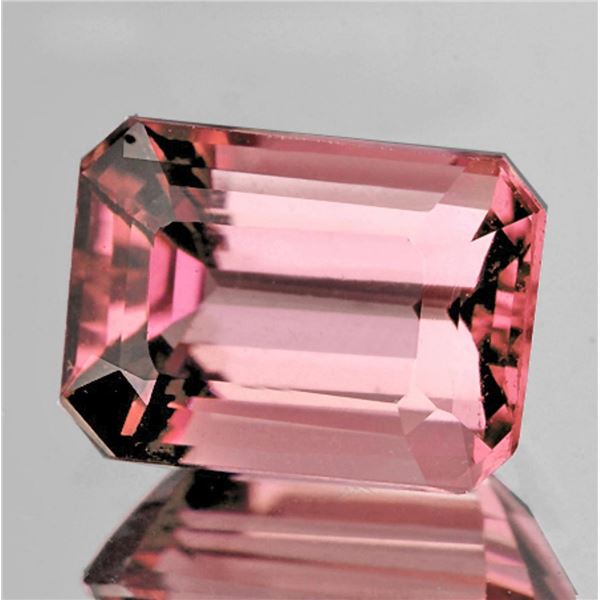 Natural Padparadscha Pink Tourmaline 1.18 Cts  [VVS]