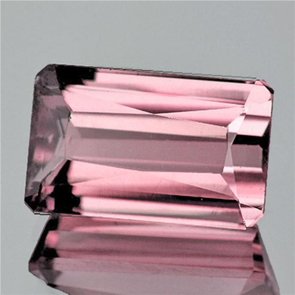 Natural Peach Pink Tourmaline 1.83 Cts  { Flawless-VVS }